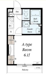 リブリ・外苑東四谷ＨＯＵＳＥの物件間取画像